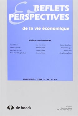Reflets et perspectives de la vie économique n.2013/4