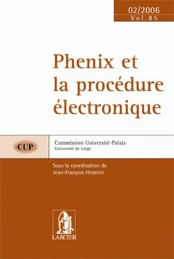 Phenix et la procedure electronique - cup85