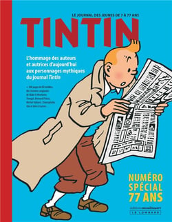 Journal tintin numéro spécial 77 ans