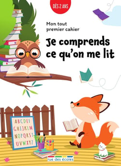 Mon tout premier cahier : Je comprends ce qu'on me lit : Des activités en grand format pour se préparer à rentrer à l'école