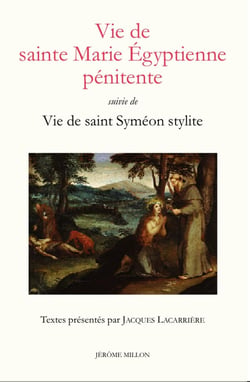 Vie de Sainte Marie Egyptienne pénitente - vie de saint Syméon stylite