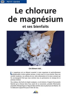 Le chlorure de magnésium et ses bienfaits