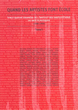 Quand les artistes font ecole 2vols  t1