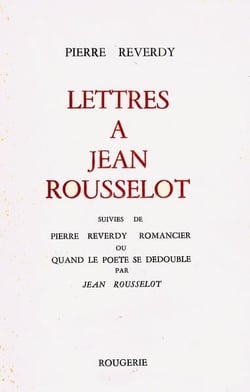 Lettres a jean rousselot