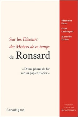 Sur les discours des misères de ce temps de ronsard