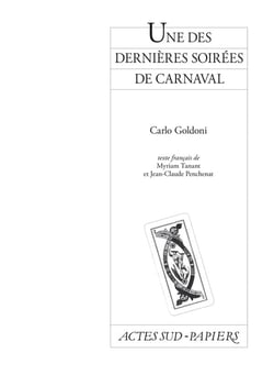 Une des dernières soirées de carnaval