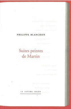 Suites peintes de martin