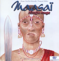 Maasai l'etoffe rouge