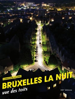 Bruxelles la nuit - vue des toits