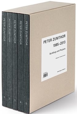 Peter zumthor buildings and projects 1985-2013 (coffret 5 vol)