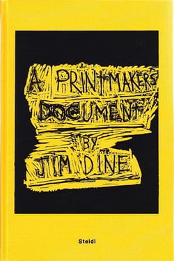 Jim dine a printmaker's document