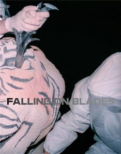 Falling on blades