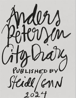 Anders Petersen city diary # 1-7