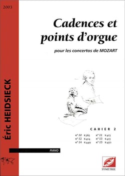 Cadences et points d'orgue t.2 : pour les concertos de Mozart