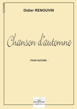 Chanson d'automne pour guitare