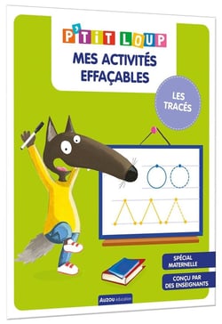 P'tit Loup - mes activités effaçables - les tracés