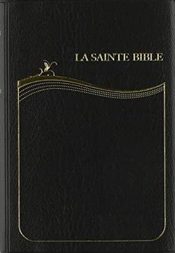 La Sainte Bible Segond 1910 - Noir, vinyle, souple, format miniature