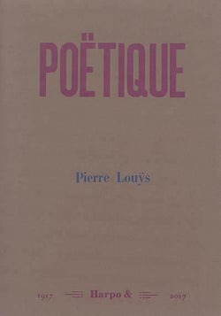 Poetique