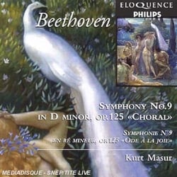 Symphonie N 9 En Re Mineur, Op 25 ''Ode A La Joie''