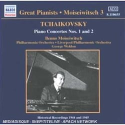 Concertos Pour Piano N 1 Op.23 & N 2 Op.44 - Chanson Triste Op. 40