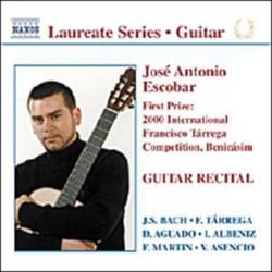 Oeuvres Pour Guitare De : Tarrega, Aguado, Albeniz, Asencio, Martin Et Bach
