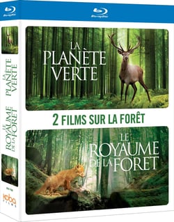 2 films sur la forêt : La planète verte + Le royaume de la forêt