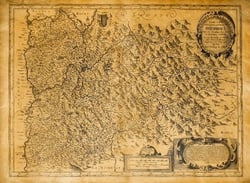 DAUPHINE EN 1610 50 CM X 38 CM