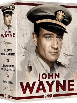 John Wayne : Alerte aux marines + Iwo Jima + Le Barbare et la Geisha - DVD