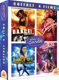 Spécial Danse - Coffret 4 Films : Dance ! Le défi d'une vie + Love'n Dancing + Dance Off + 1 Chance 2 Dance