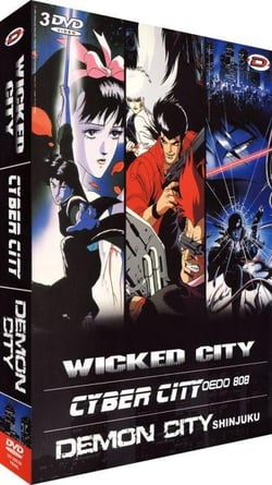 Kawajiri Box : Wicked City + Cyber City Oedo 808 + Demon City Shinjuki