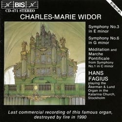 Symphonies pour orgue