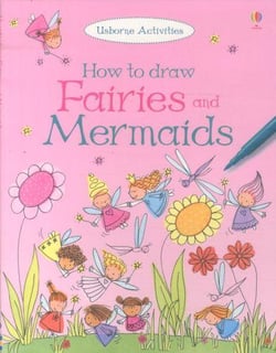 How to draw fairies and mermaids