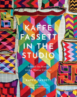 Kaffe Fassett in the studio