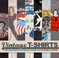 Vintage t-shirts - over 500 authentic tees from the '70s and '80s