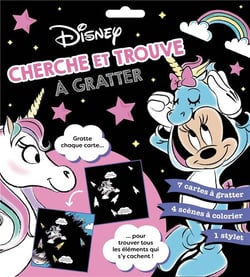 MINNIE - Les Ateliers Disney - Cherche et Trouve à gratter - Disney