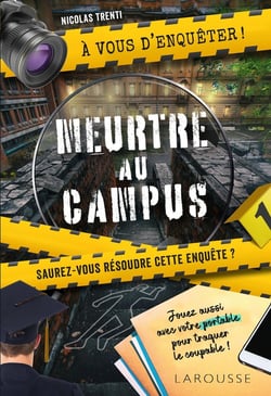 A vous d'enquêter- Meurtre au campus