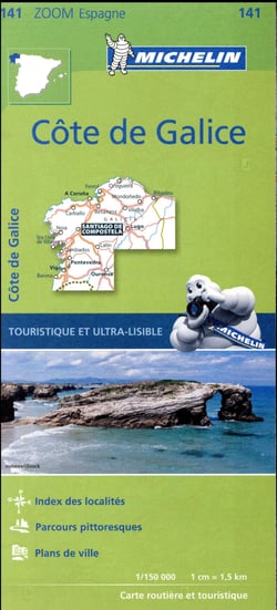 Cartes Zoom n.141 : Côte de Galicie