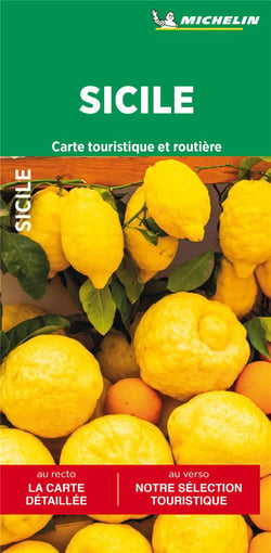 Sicile : Carte touristique et routière (édition 2024)