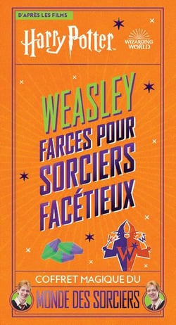 Harry Potter : Weasley : Farces pour sorciers facétieux - Coffret magique du monde des sorciers