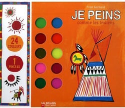 Je peins comme les indiens des plaines