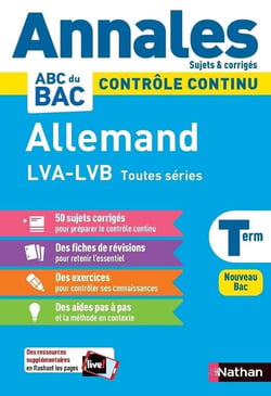 Annales Bac 2024 Allemand Terminale - Corrigé