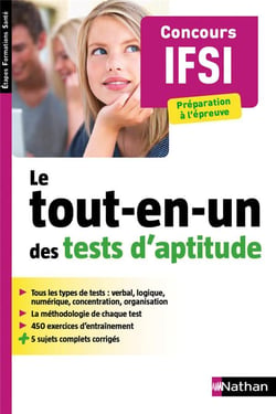 Le Tout En Un Des Tests D’Aptitude : Concours Ifsi