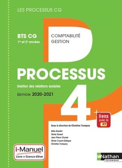 Processus 4 - BTS CG 1ère et 2ème années (Les processus CG) Livre + licence élève - 2020
