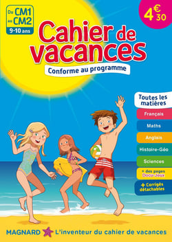 CAHIER DE VACANCES - DU CM1 AU CM2
