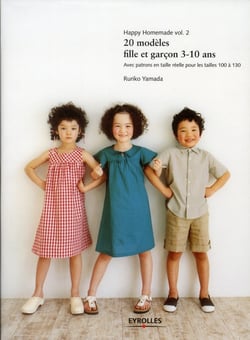 Happy homemade Tome 2 - 20 modèles fille et garçon 3/10 ans