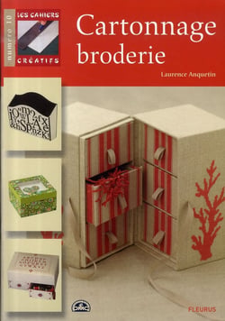 Cartonnage broderie