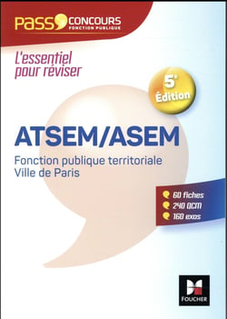 Pass'concours t.41 - atsem/asem (édition 2017)