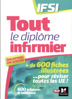 Tout le diplome infirmier en fiches memos - dei - ue 1.1 a 6.2 - ifsi - entrainement revision (2e édition)
