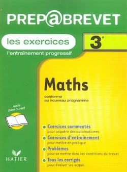 Exos mathematiques 3e