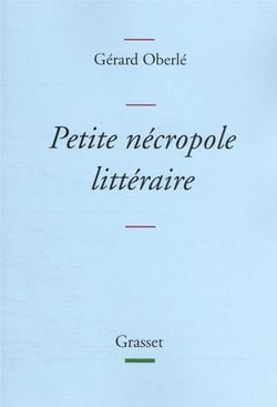Petite nécropole littéraire